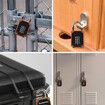 Gym Locker Lock, 4 Digit Weatherproof and Outdoor Combination Padlock