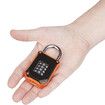 Gym Locker Lock, 4 Digit Weatherproof and Outdoor Combination Padlock