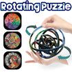 Rotate Puzzle Toy for Teens Decompressing Brain Teaser 3D Puzzle Educational Toys