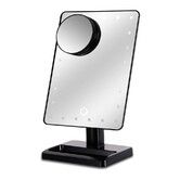 Makeup Mirror with 20 LED Lights,Black