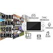 Handheld Game Console, Built-in 1200 Games with 4.3 Inch HD Screen, Retro Game System Support TV Output, Best Gift for Kids(White)