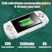 Handheld Game Console, Built-in 1200 Games with 4.3 Inch HD Screen, Retro Game System Support TV Output, Best Gift for Kids(White)