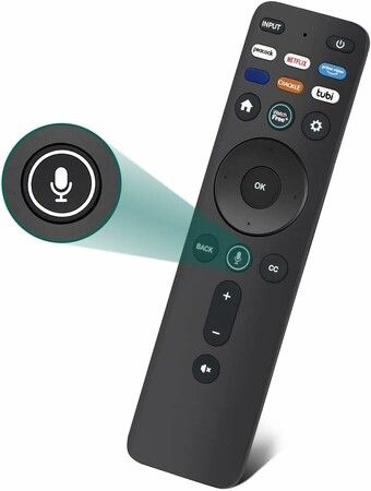 XRT-260 Voice Micphone Remote Control for Vizio TV Bluetooth Remote Control and Vizio 4K UHD Quantum LED HDR Smart TV,Vizio M V Series SmartCast LCD TVs, with Watchfree Netflix Crackle Disney