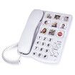 Big Button Corded Phone for Seniors, Landline Phones with One Touch Dialing, Extra Loud Ringer for Home, Office, Hotel