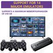 64G 4K 30000+ Games Stick 3D HD Retro Video Game Console WITH Wireless Controller TV 50 Emulator For PS1/N64/DC