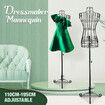 Female Mannequin Wire Dress Form Dummy Clothing Model Manikin Dressmaking Upper Torso Display Adjustable