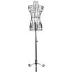 Female Mannequin Wire Dress Form Dummy Clothing Model Manikin Dressmaking Upper Torso Display Adjustable