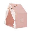 Kids Playhouse Play Tent Castle Princess Indoor Outdoor Girls Boys Gift Childrens Room Cottage with Mat Star Lights Banner 1 Door 2 Windows