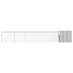 Chicken Cage Grey 600x91x100 cm Galvanised Steel