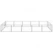 Dog Kennel Silver 15 m² Steel