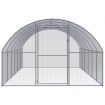 Outdoor Chicken Coop 3x6x2 m Galvanised Steel