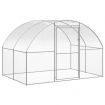 Outdoor Chicken Coop 3x6x2 m Galvanised Steel