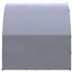 Outdoor Chicken Coop 3x4x2 m Galvanised Steel