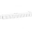 Dog Kennel Silver 9 m² Steel