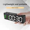 Mini Portable Gym Timer Magnetic LED Interval Timer Fitness Timer Clock USB Rechargeable Fitness Timer for Gym Home Garage