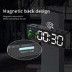 Mini Portable Gym Timer Magnetic LED Interval Timer Fitness Timer Clock USB Rechargeable Fitness Timer for Gym Home Garage