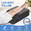 Bed Wedge Pillow Memory Foam Leg Backrest Contour Ergonomic Support Elevation Cushion Raiser with Cover