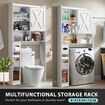 Toilet Shelf Storage Cabinet Bathroom Organiser Towel Shampoo Holder Over Washer Laundry Washing Machine Organisation