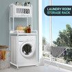 Toilet Shelf Freestanding Organiser Storage Cabinet Bathroom Shampoo Holder Over Washer Laundry Washing Machine Organisation