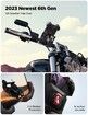 Motorcycle Phone Mount,Bike Phone Holder for Bicycle,Handlebar Phone Mount,Compatible with All Cell Phone