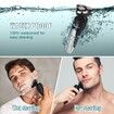 Mens Electric Razor for Men Face Shaver f  Rechargeable Razors  Cordless Waterproof Wet Dry