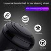 Steering Wheel Spinner, Spinner Knob Steering Wheel, Universal Fit Driving Helper Turning 360 Degree tation Booster Hand Control Power Handle for Vehicles Driving Helper Booster