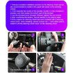 Steering Wheel Spinner, Spinner Knob Steering Wheel, Universal Fit Driving Helper Turning 360 Degree tation Booster Hand Control Power Handle for Vehicles Driving Helper Booster
