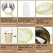 Convalescent Feeding Cup, Drinking Cup with Straw for Disabled Patient Drink Water Porridge Soup, Drinking Aids