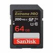 64GB Extreme PRO SDXC UHS-II Memory Card - C10, U3, V90, 8K, 4K, Full HD Video, SD Card - SDSDXDK-064G-GN4IN