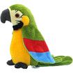 Talking Parrot No Matter What You Say It Will Repeat What You Say Fun Learning Good Helper Brings You Happiness Toys Green