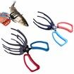 Metal Fishing Pliers Gripper,Fish Control Clamp Claw Tong Grip Tackle Tool,Forceps for Catching Fish,Fishing Accessories,Durable and Reliable,Ideal for Anglers (2 PCS)