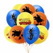 Dragon Ball Birthday Party Supplies Set,Includes Happy Banner Cake And Cupcake Toppers - 24 Latex Balloons for Kids Theme Birthday Party Decoration
