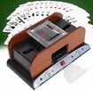 Automatic Card Shuffler, Automatic Battery Operated 2 Deck for Classic Poker and Trading Card Games