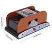 Automatic Card Shuffler, Automatic Battery Operated 2 Deck for Classic Poker and Trading Card Games