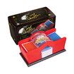 Manual Card Shuffler Deluxe for Blackjack Poker Uno Rummy War Texas Holdem Omaha Stud Mixer Machine 2 Deck Easy Use