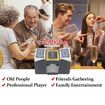 Card Shuffler 2 to 4 Deck Automatic, Battery Operated Electric Card Shuffler Machine for UNO Poker Playing Card