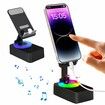 Phone Stand With Speaker,4 In 1 Collapsible Phone Stand Wireless Speaker,360 Degree Rotation Portable Phone Stand For Phones And Tablets