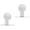 Sliding Door Hardware Kit 200 cm Steel White