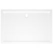 Rectangular ABS Shower Base Tray White 80x120 cm