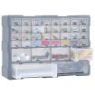 Multi-drawer Organiser with 40 Drawers 52x16x37.5 cm