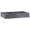 Sink Black 58x39x10 cm Marble