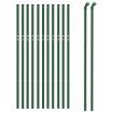 Wire Mesh Fence Green 1x25 m Galvanised Steel