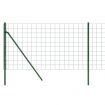Wire Mesh Fence Green 1x25 m Galvanised Steel