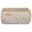 Sink Cream 30x30x13 cm Marble