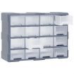 Multi-drawer Organiser with 16 Middle Drawers 52x16x37 cm