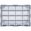 Multi-drawer Organiser with 16 Middle Drawers 52x16x37 cm