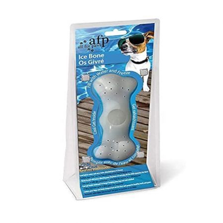 Cooling  Refreshing Pet Cat Dog Heat Relief TPR Ice Bone Durable Chew Toys