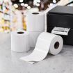 4 Rolls Direct Thermal Labels Paper Printer Paper Barcode Shipping Stickers