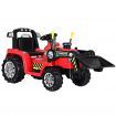 Rigo Kids Electric Ride On Car Bulldozer Digger Loader Remote 6V Red