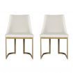 Artiss Dining Chairs Set of 2 Linen Fabric Frame Beige